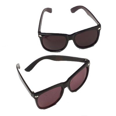 Dozen Adult Size Black Ditty Bop Shades Blues Brothers Style Sunglasses