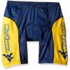 Adrenaline Promotions NCAA West Virginia Mountaineers Cycling Shorts, X-Large, Blue view 1