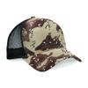 Beechfield Retro Camouflage Snapback Trucker Cap (One Size) (Jungle Camo) view 3