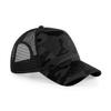 Beechfield Retro Camouflage Snapback Trucker Cap (One Size) (Jungle Camo) view 4