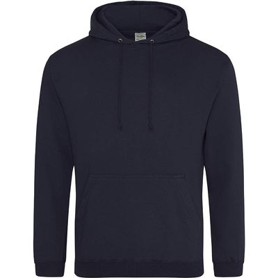 AWDis Unisex College Hooded Sweatshirt/Hoodie (4XL) (New French Navy)