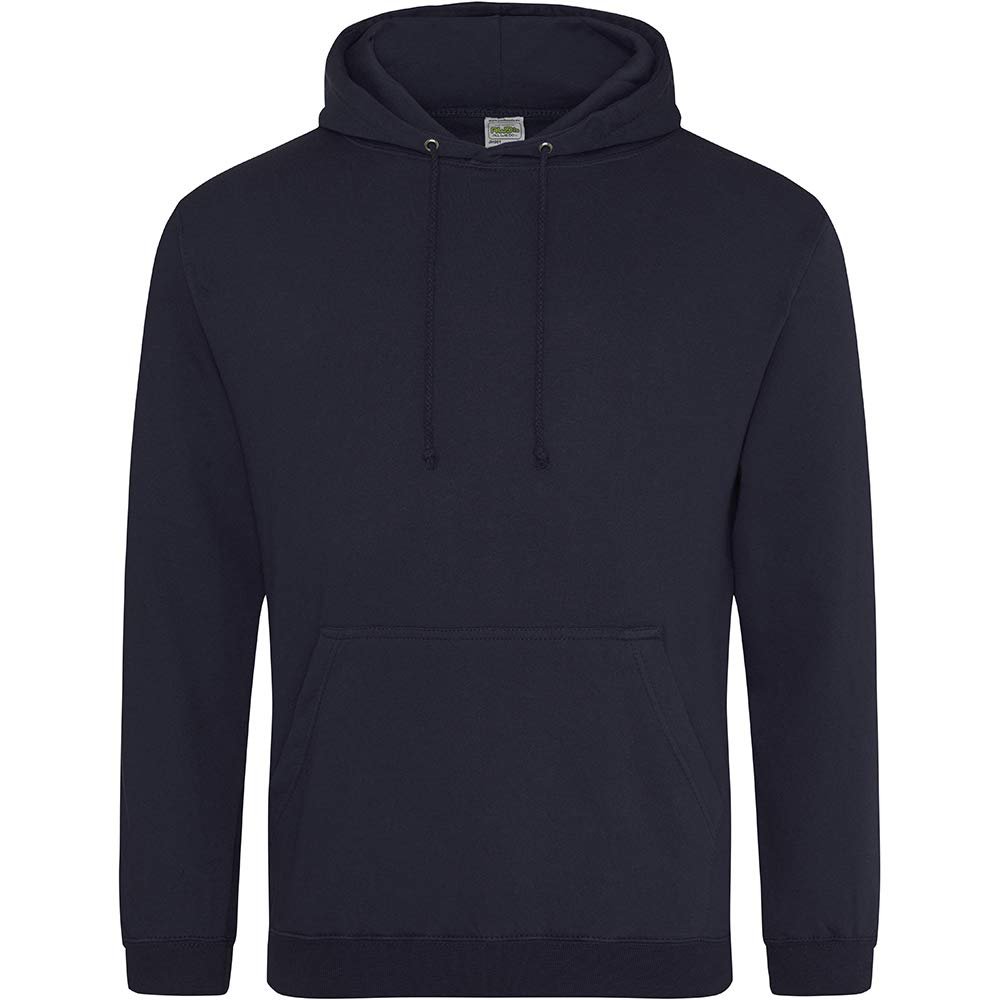 AWDis Unisex College Hooded Sweatshirt/Hoodie (4XL) (New French Navy)