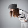 Beechfield Unisex Slouch Beanie One Size Smoke Grey view 2