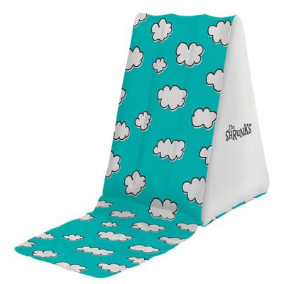 The Shrunks Chillout Air Cushion, Blue/White