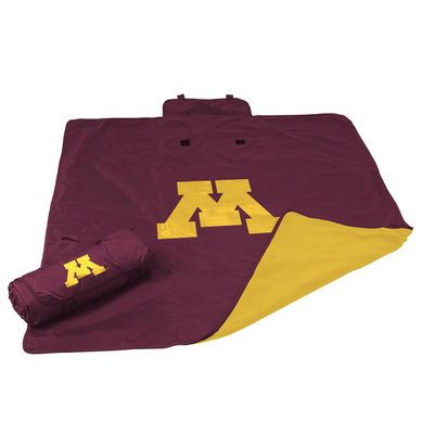 logobrands NCAA Minnesota All Weather Blanket, One Size, Multicolor