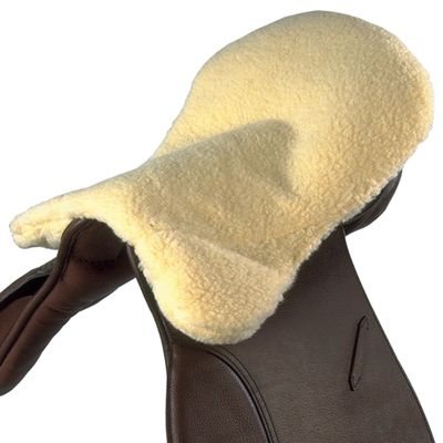 Hy Fur Fabric Seat Saver - black