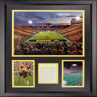 Legends Never Die University of Iowa - Kinnick Stadium Framed Photo Collage, 16" x 20"