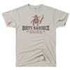 DIRTYRAGZ Men's Dirty Sanchez Saloon Graphic T Shirt S Khaki view 1