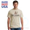 DIRTYRAGZ Men's Dirty Sanchez Saloon Graphic T Shirt S Khaki view 2