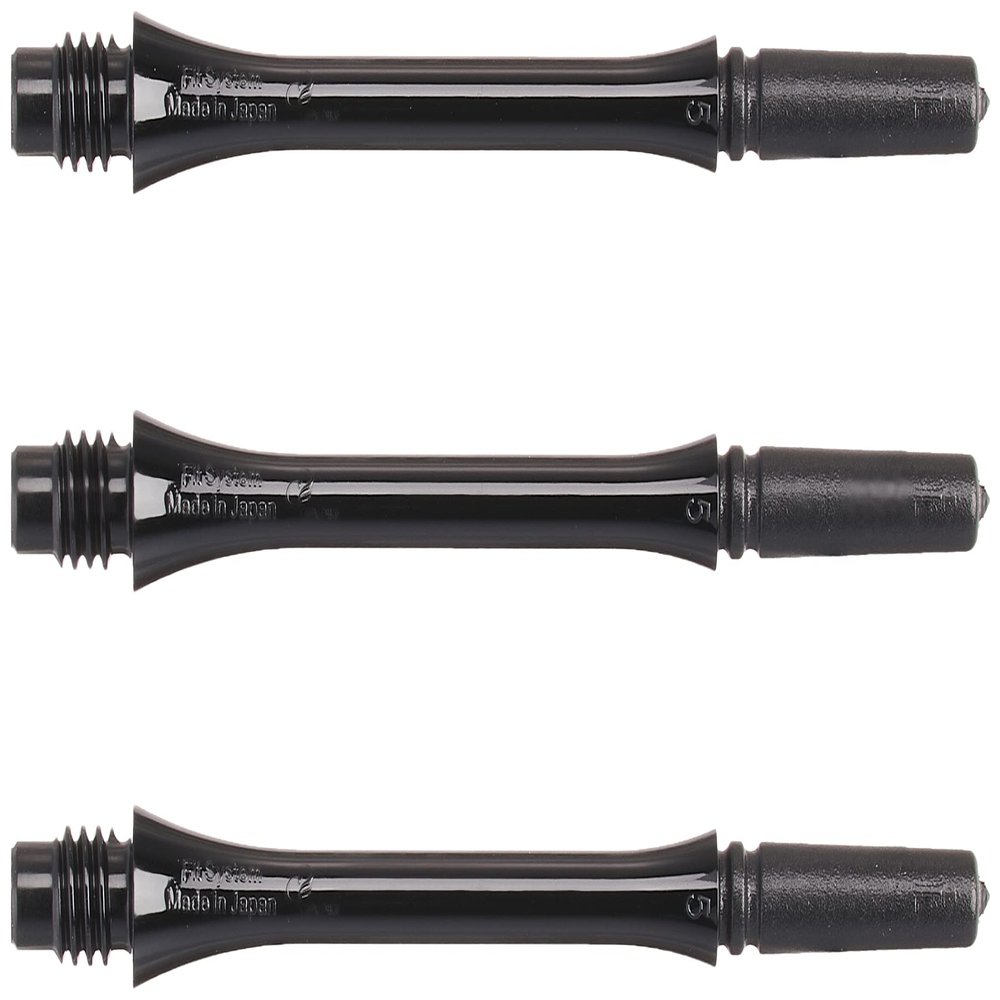 Cosmodarts Fit Shaft, Gear Shaft, Slim Lock, D Black 5