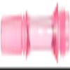 Cosmodarts Fit Shaft Gear Shaft Slim Lock Clear Pink 2 view 1