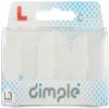 LSTYLE Dart Flights - L3 PRO Dimple Shape: for Soft Tip and Steel Tip Darts - Pearl White view 1