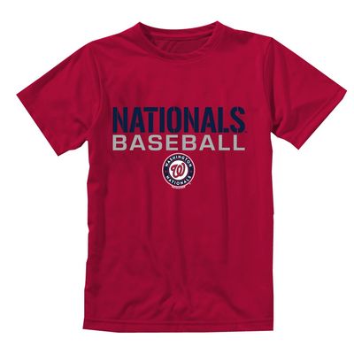 MLB Washington Nationals Juvenile Signature Logo Swim Tops, X-Large