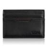 TUMI - Delta Slim Card Case - Men's Leather Wallet for Everyday & Travel - Black view 1