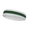 COUVER Premium Quality Sports Terry Cloth Head Sweatband for Girls - 1 Piece (Dark Green) view 1