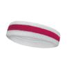 COUVER Premium Quality Sports Terry Cloth Head Sweatband for Girls - 1 Piece (Hot Pink) view 1