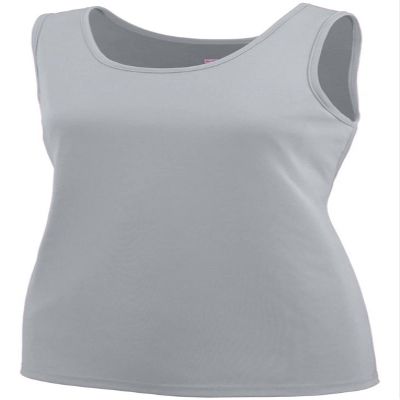 Augusta Sportswear 1705 Women's Training Tank, Silver Grey, Medium