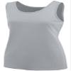 Augusta Sportswear 1705 Women's Training Tank, Silver Grey, Medium view 1