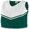 Augusta Sportswear Womens Pride Shell M Dark Green/White/White view 1