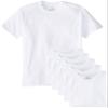Hanes Men's 6-Pack FreshIQ Blue Label Crew T-Shirt, White, Large view 1