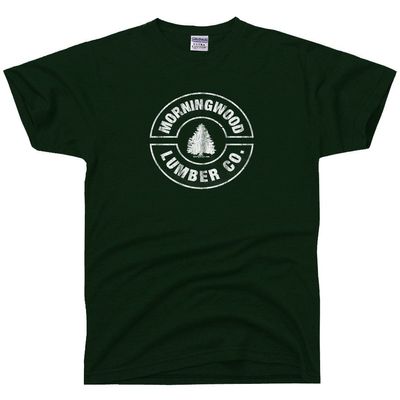 DIRTYRAGZ Men's Morningwood Lumber Co. Company T Shirt S Green