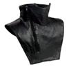 Shaf International Leather Neck Warmer (Black, One Size) (SH167-OSFM-BLACK) view 3