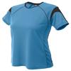 A4 Youth Color Block Pullover Top, Large, Lt. Blue/Blk view 1