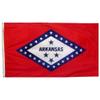 Nyl-Glo Arkansas Flag-12 in. X 18 in. view 1