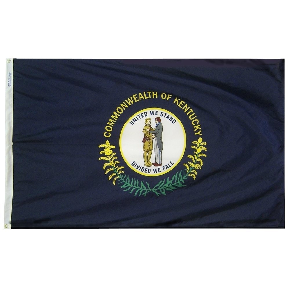 Nyl-Glo Kentucky Flag-12 in. X 18 in.