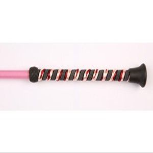 HySCHOOL Cord Braided Handle - 26" - pink - sure grip spiral handle