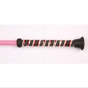 HySCHOOL Cord Braided Handle - 26" - pink - sure grip spiral handle