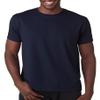 Adult 4.7 oz. Sofspun Jersey Crew T-Shirt (J NAVY - J NAVY L) view 1