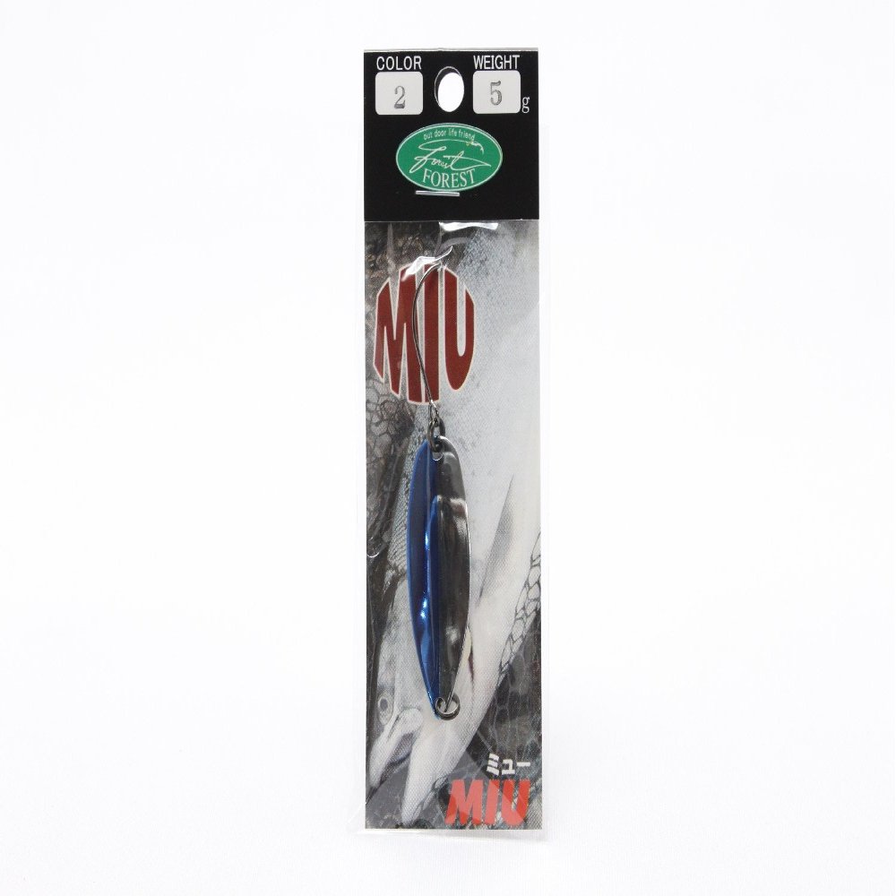 Forest 14NEW MIU Lure 0.2 oz (5 g) No. 02 Spoon