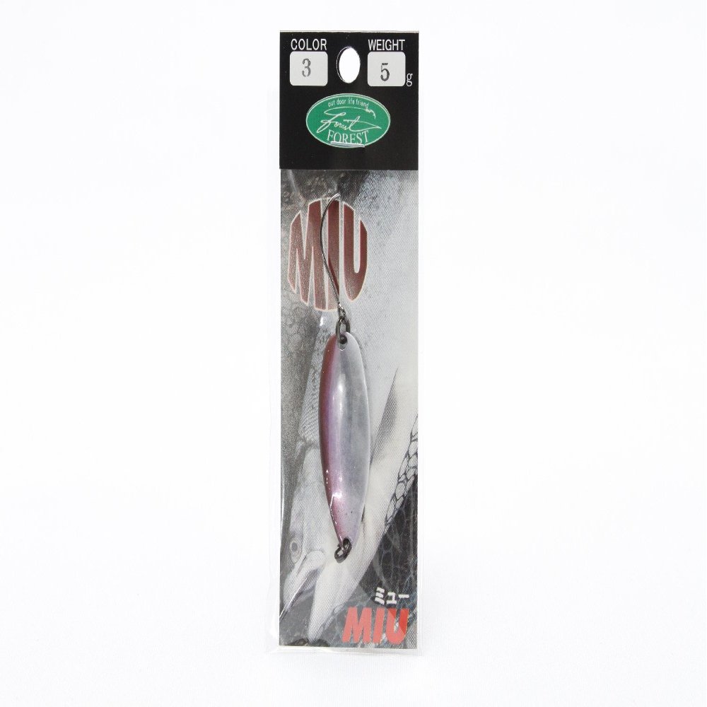 Forest 14NEW MIU Lure 0.2 oz (5 g) No. 03 Spoon