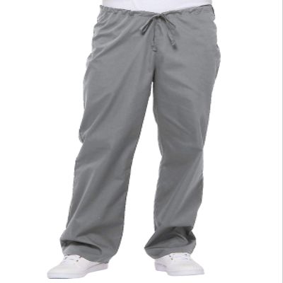 Dickies Men's EDS Signature Unisex Drawstring Scrub Pant, Grey, Medium