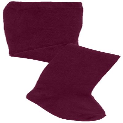 Classroom Uniforms Junior's Flat Tights Single Pack, Burgundy, Petite
