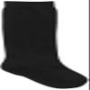 CLASSROOM Big Girls' Uniform Opaque Knee Hi Socks 3-Pack, Black, Medium view 1