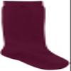CLASSROOM Big Girls' Uniform Opaque Knee Hi Socks 3-Pack, Burgundy, X-Large view 1