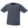 Graphite, Youth Medium Performance Wicking Moisture Management Short Sleeve Cool & Comfortable Crewneck Shirt view 1