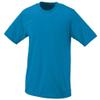 Power Blue, Youth Medium Performance Wicking Moisture Management Short Sleeve Cool & Comfortable Crewneck Shirt view 1