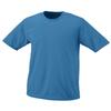 Columbia Blue, Adult Medium Performance Wicking Moisture Management Short Sleeve Cool & Comfortable Crewneck Shirt view 1