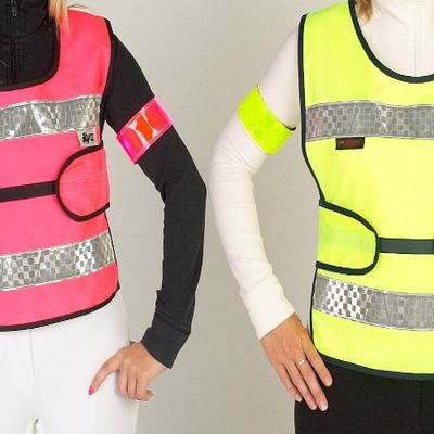 HyVIZ Rider Elasticated Arm/leg Band - one size - yellow