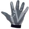 Barnett Football Receiver Gloves, FRG-03 (Adult XL, Gray) view 2