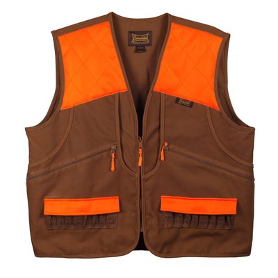 Gamehide Switchback Upland Field Bird Vest (Marsh Brown/Orange, 2X-Large)