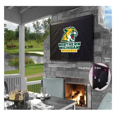 Holland Bar Stool Co. Northern Michigan University TV Cover for 50"-56" Screen Sizes