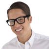 Black Nerd Glasses (Adult Size) 1 Piece - Premium Quality, Lightweight & Comfortable Unisex Glasses, Perfect for Cosplay, Parties & Casual Wear view 4