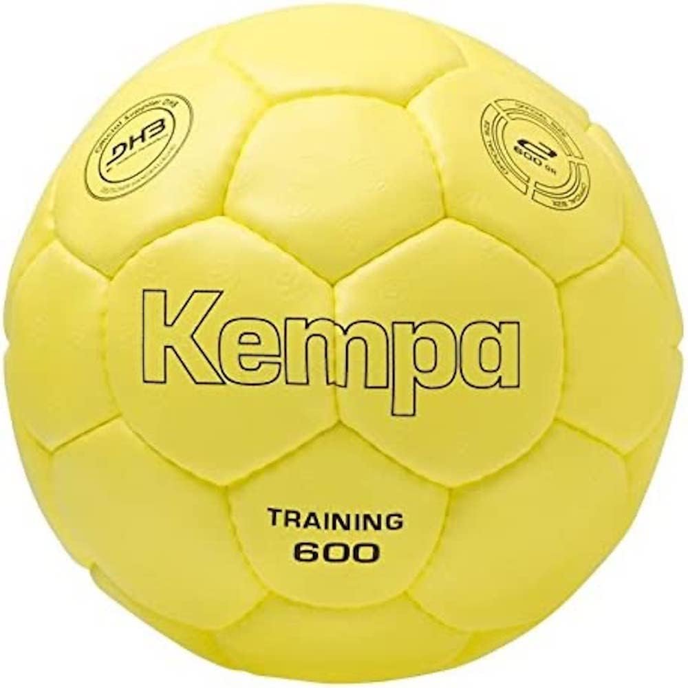Kempa Unisex's Training 600 Handball, Yellow, 2