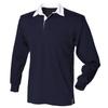 Front Row Long Sleeve Original Rugby Shirt Navy* S view 1