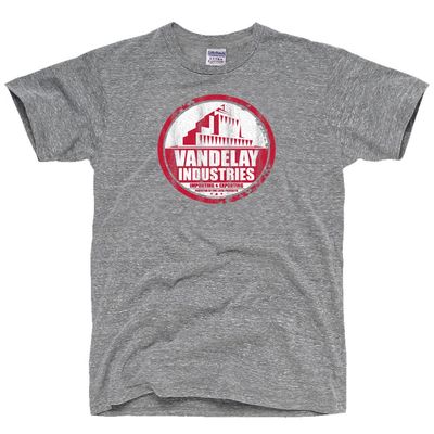 DIRTYRAGZ Men's Vandelay Industries T-Shirt S Heather Grey