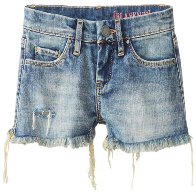 [BLANKNYC] girls Basic Cut Off Denim Shorts, Flavor Savor, 7 US